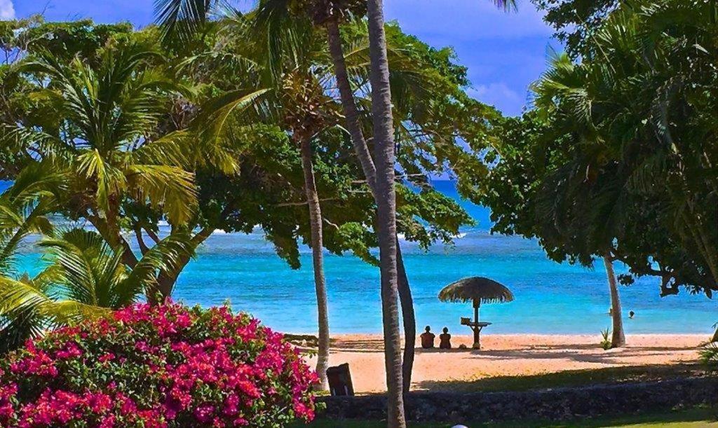 Ti.Maanga Vue Mer Pieds Dans L'Eau Leilighet Saint-Francois  Eksteriør bilde