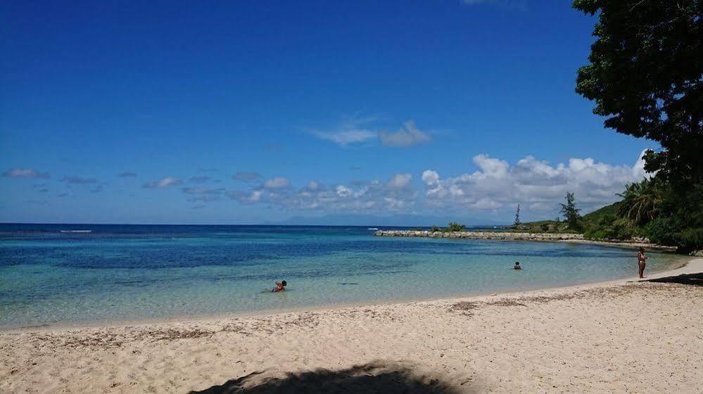 Ti.Maanga Vue Mer Pieds Dans L'Eau Leilighet Saint-Francois  Eksteriør bilde