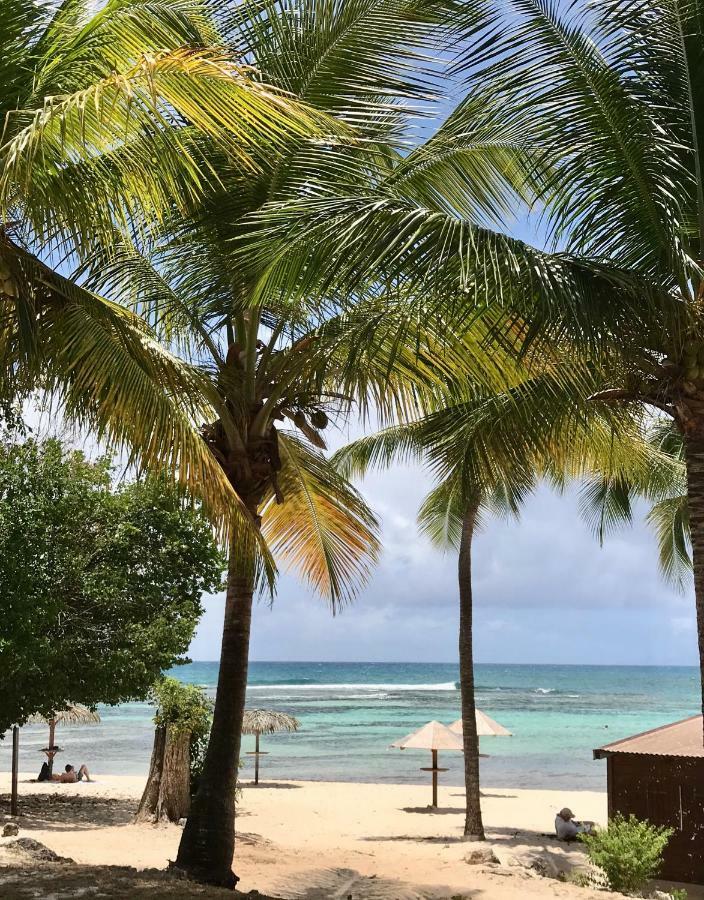 Ti.Maanga Vue Mer Pieds Dans L'Eau Leilighet Saint-Francois  Eksteriør bilde