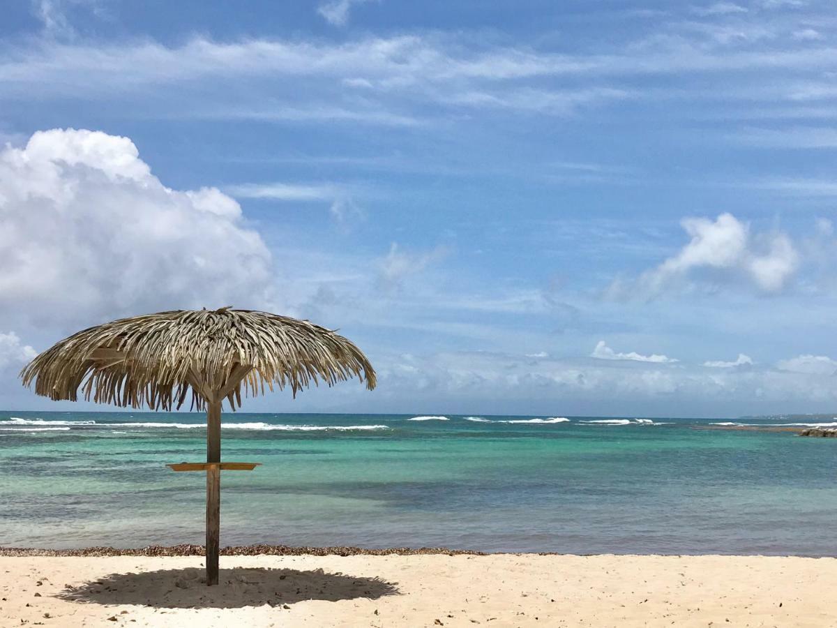 Ti.Maanga Vue Mer Pieds Dans L'Eau Leilighet Saint-Francois  Eksteriør bilde